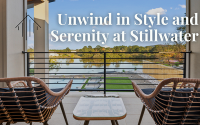 Unwind in Style and Serenity at Stillwater